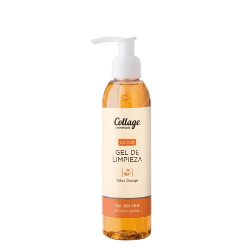 Gel De Limpieza Facial Detox Naranja Collage  200gr