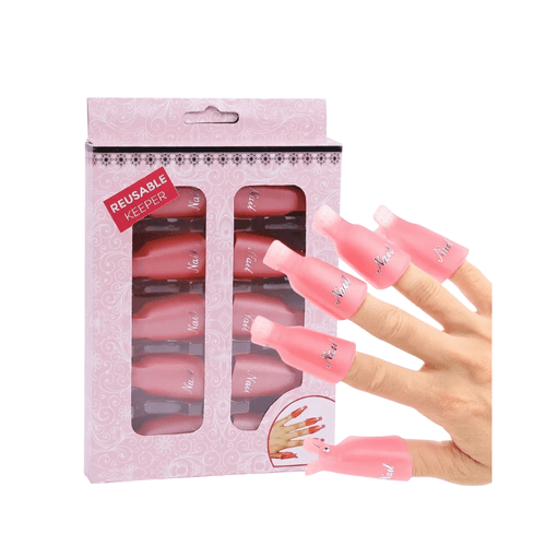 Capuchon Removedor De Uñas Esculpidas 10uni Afines