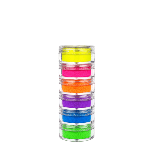 Pigmentos Neón Flúo Para Uñas Maquillaje