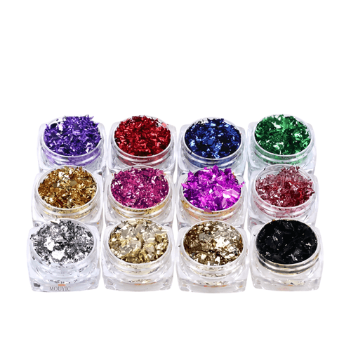 Papel Oro Multicolor 12 Divisiones
