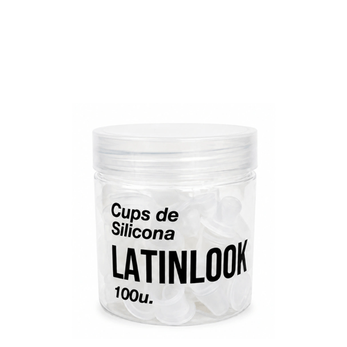 Cups De Silicona en Tubo "S" 100 Unidales  LatinLook