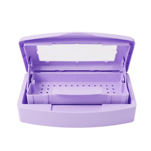 Caja Esterilizadora  Para Herramientas De Uñas de Plastico