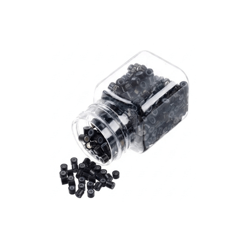 Microrings Siliconados Negros 500u