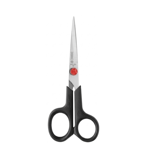 Tijera De Cabello Punto Rojo  653-5 Mundial
