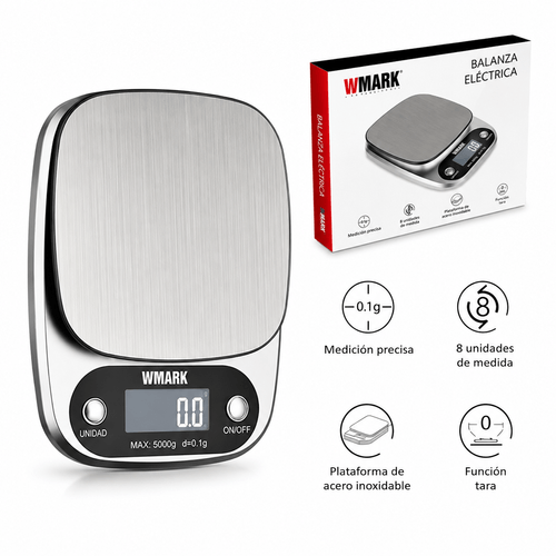 Balanza Digital 5kg NG-SC1001 Wmark