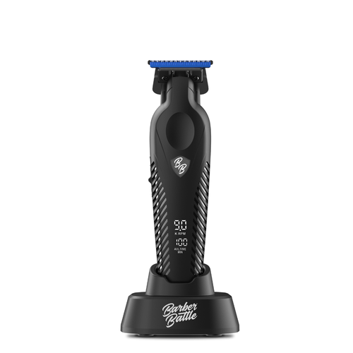 Máquina Trimmer Blue Ceramic Barber Battle