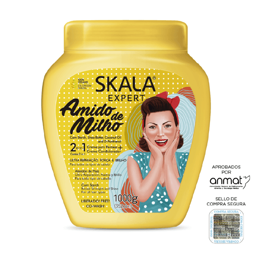 Tratamiento Capilar Amido De Milho Skala 1 kg