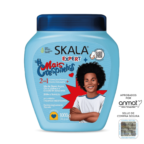 Tratamiento Capilar Mais Crespinhos Kids Skala 1kg