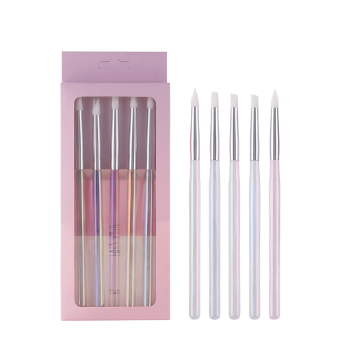 Set Pinceles Silicona 5Un City Girl