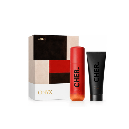 Mini Cofre Onix Rouge Body Splash + Lotion Cher