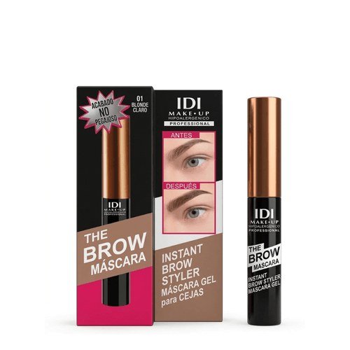 Mascara Gel Fijador Cejas Blonde Medio The Brow  Idi MakeUp