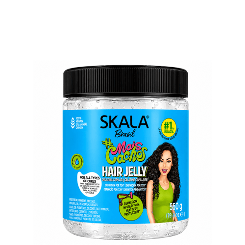 Gelatina Capilar Mais Cachos Skala 550grs