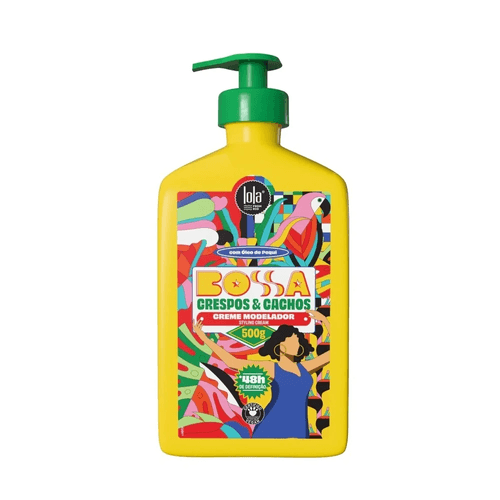 Crema Para Peinar Cabellos Rizados Bossa Lola 500ml