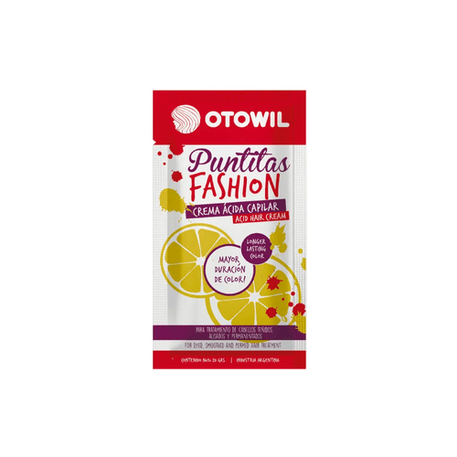 Crema Acida Capilar Puntitas Fashion Otowil 25gr
